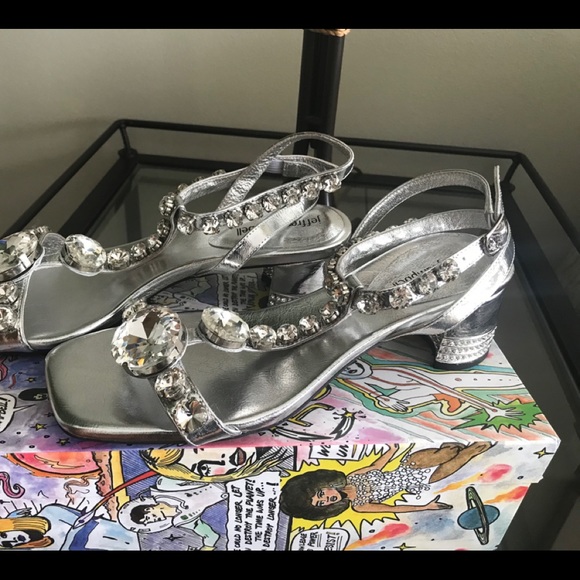 Jeffrey Campbell Blinged Sandal - Picture 7 of 7